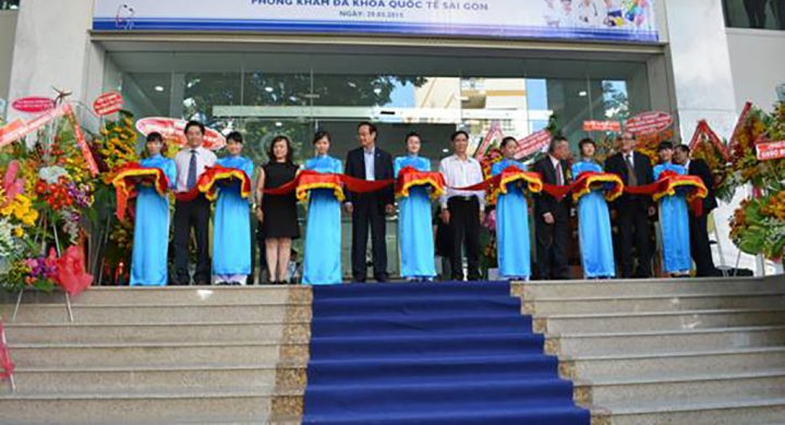 KHAI TRƯƠNG TRỤ SỞ MỚI PHÒNG KHÁM ĐA KHOA QUỐC TẾ SÀI GÒN