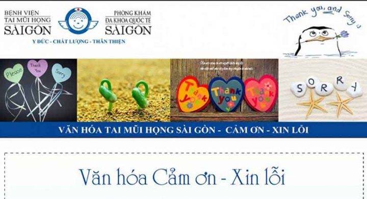 KỲ 1 - VĂN HÓA TAI MŨI HỌNG SÀI GÒN: CÁM ƠN XIN LỖI