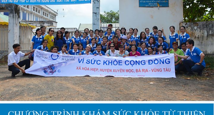 Chương trình sức khỏe cộng đồng, khám sức khỏe từ thiện lần 2 năm 2016
