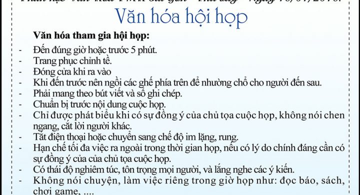 KỲ 14 - VĂN HÓA TAI MŨI HỌNG SÀI GÒN: VĂN HÓA HỘI HỌP