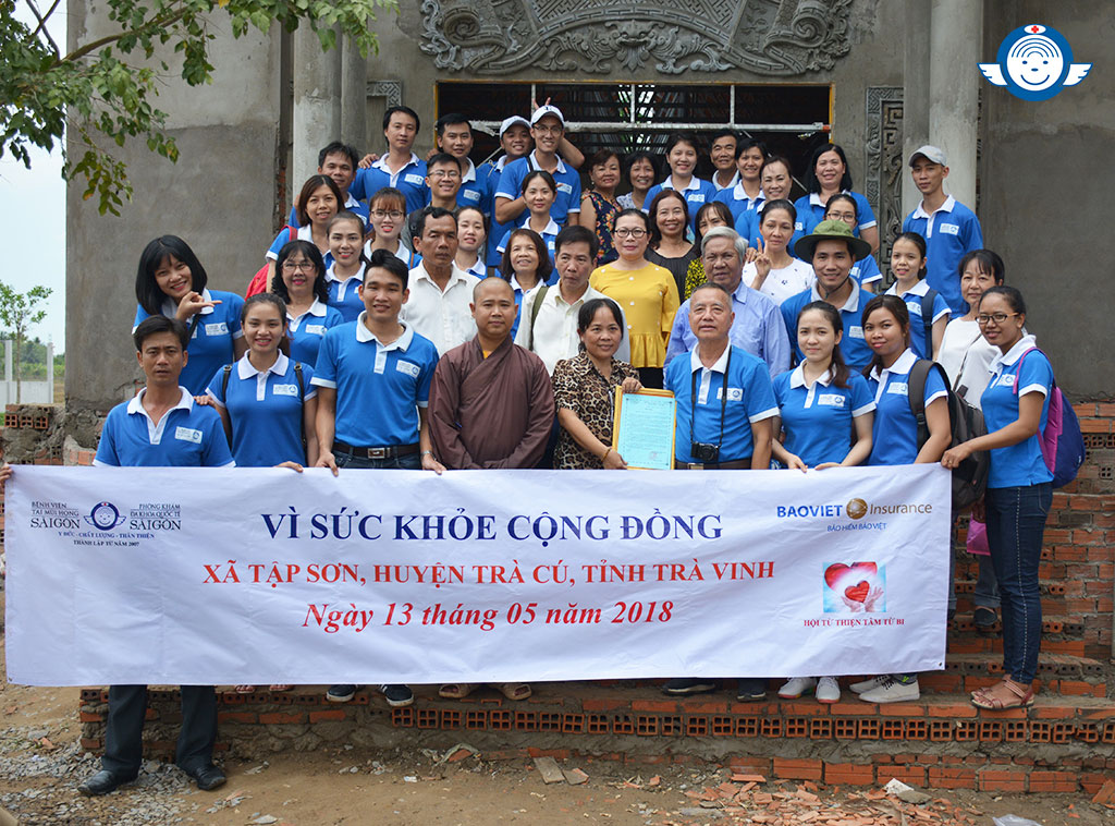 Chương trình "VÌ SỨC KHỎE CỘNG ĐỒNG NĂM 2018" - Bệnh viện Tai Mũi Họng Sài Gòn