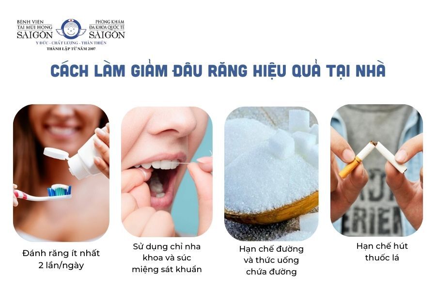 Cách làm giảm đau răng hiệu quả tại nhà