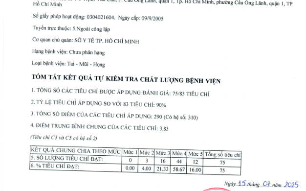 kiem tra benh vien 6 thang dau 2025