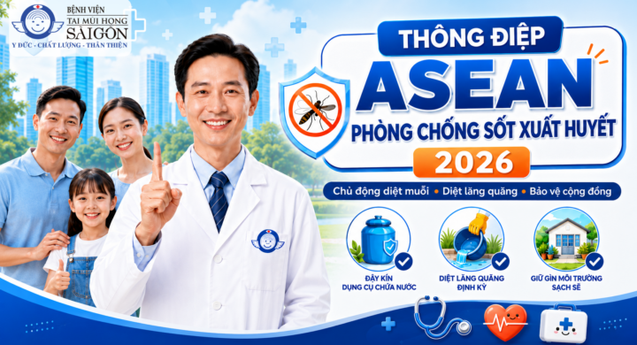 Thông điệp ASEAN phòng chống sốt xuất huyết 2026