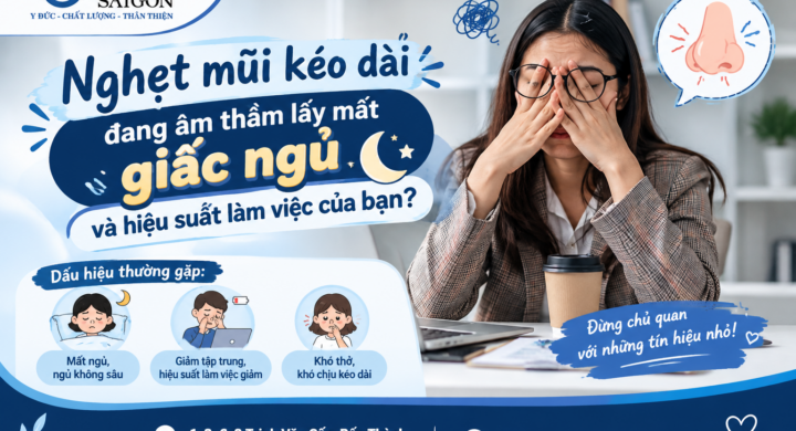 NGHẸT MŨI KÉO DÀI ĐANG ÂM THẦM LẤY MẤT GIẤC NGỦ VÀ HIỆU SUẤT LÀM VIỆC CỦA BẠN?